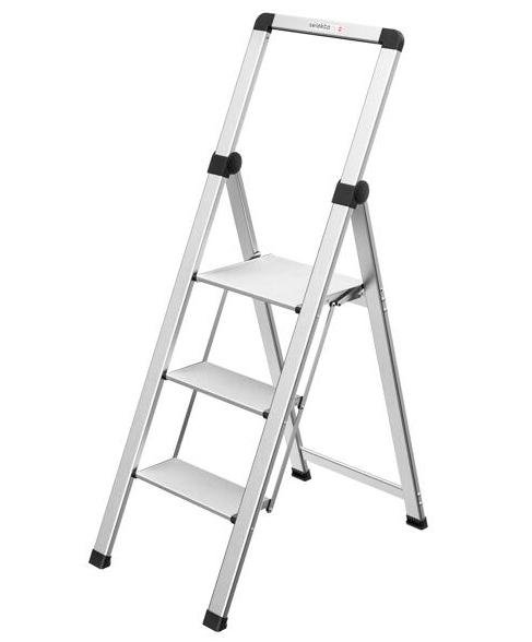 Стремянка DK40 Basicline 3 ступени алюм,, Hailo, арт.4343-100